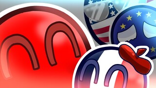 [Polandball] Sự khác biệt giữa hai loại người đến Trung Quốc (thay thế)