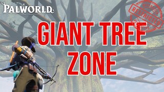 I ENTERED THE RESTRICTED GIANT TREE ZONE IN PALWORLD