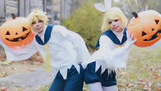 Happy Hollow and Kamisama Club ต้นฉบับ Choreo Rin Len Halloween Cosplay Dance Cover