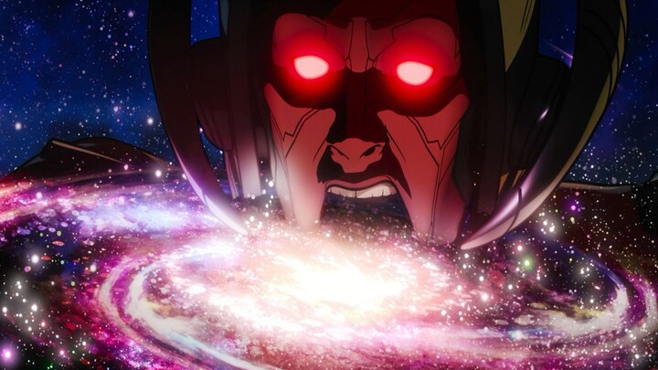 In "Marvel's What If" Ultron becomes a god, kills Thanos in seconds, and Iron Man dies again