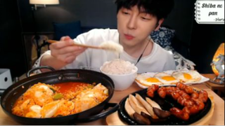 Mì trứng xúc xích muôn năm phần 6 #mukbang