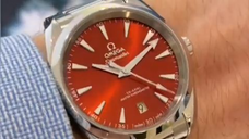 y2mate.com - rolex is scared of this luxurywatch  the omega Aqua Terra Terracott