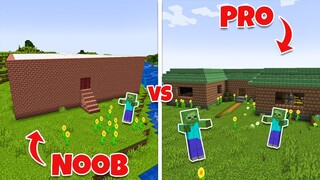 Aphmau Crew builds a ZOMBIE SCHOOL | NOOB vs PRO