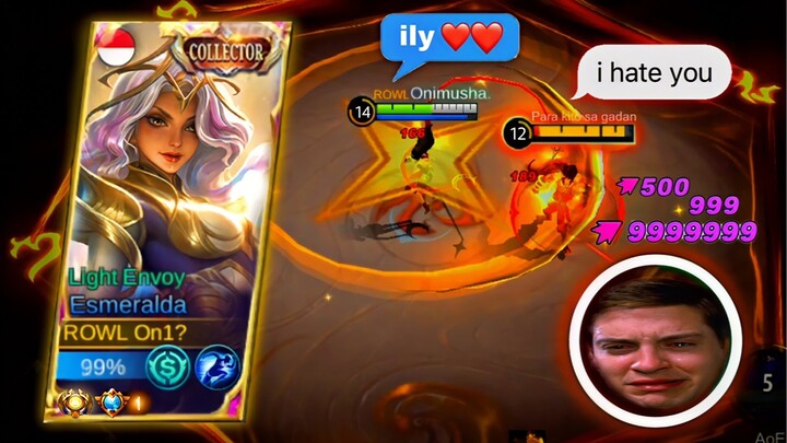 Yin wants to escape on his own domain!? Esmeralda Vs. Yin! | MLBB