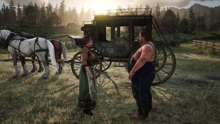 [Red Dead Redemption 2] The affectionate person is not necessarily Zhang Wansen, maybe the pig's hea