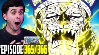 "THIS GUY WAS OUTA POCKET" One Piece Ep. 365,366 Live Reaction!