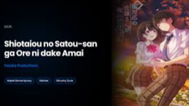 Shiotaiou no Satou-san ga Ore ni dake Amai EPISODE 1 SUB INDO
