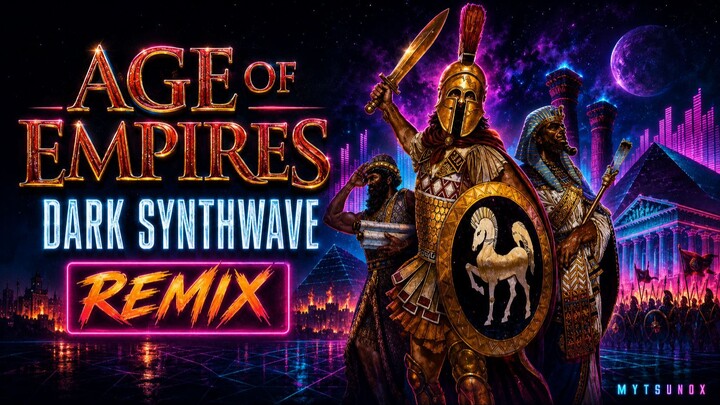 AGE OF EMPIRES THEME (1997) – DARK SYNTHWAVE TRIBUTE ⚔️
