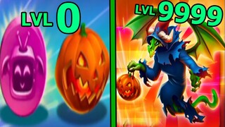 Dragon City - Halloween Đổi Quà Nhận Rồng LEGEND Ma Bí Ngo Cực DỊ - Top Game Android Ios