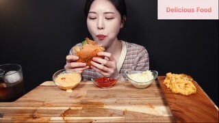 Món Hàn : Thưởng thức món ăn nhanh 4 #mukbang