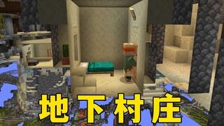 我的世界：住在盒子里的村民，活了一辈子，还没见过太阳