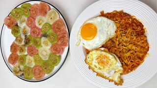 暴躁做饭丨炸汤圆丨芝士火鸡面