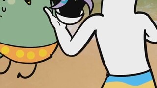 Saya datang ke pantai