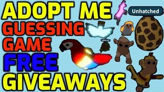 ADOPT ME GIVEAWAY (GUESS THE MYSTERY ADOPT ME ITEM & CHOOSE PRIZE - ADOPT ME FREE PETS, MONKEY KING)