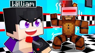 William Afton Controls Freddy?! Minecraft FNAF Roleplay