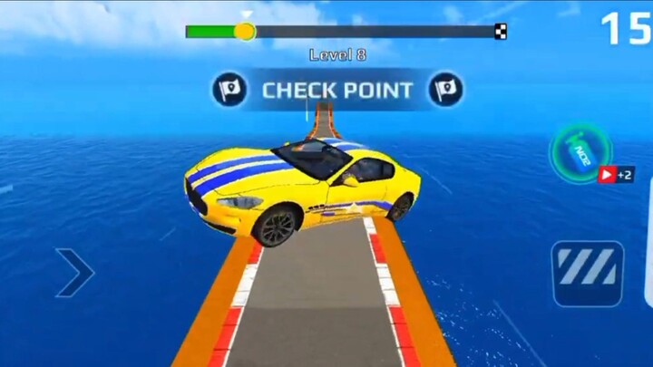 Mega Ramp Monster Car Racing 3D - Extreme Car Stunts - Android Gameplay