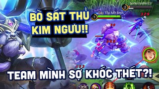 MLBB | MINOTAUR ZODIAC KIM NGƯU: ĐỒNG ĐỘI KHÓC THÉT KHI CHUNG TEAM VỚI BÒ SÁT THỦ?!  | Tốp Mỡ Gaming