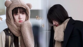 Zhao Lusi portrayed as crying Sang Zhi behind the scene of Hidden Love