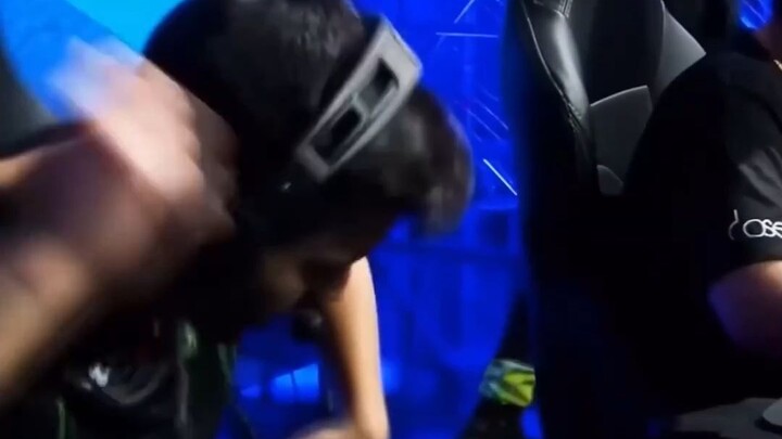 Moments that break a man's composure