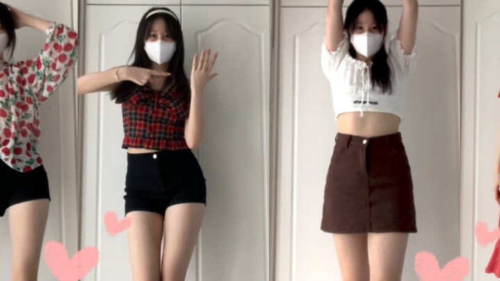 Rất dễ thương! "POP! của Lim Nayeon 》Bốn bộ trang phục thay đổi/máy quay gốc