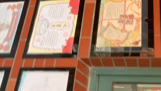 A light sound suddenly appeared in the elementary school!