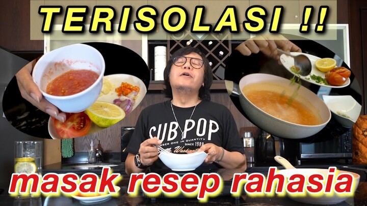 TERISOLASI TOTAL!! ARILASSO MASAK RESEP RAHASIA