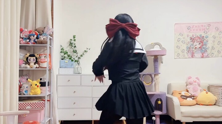 【Gadis Naga Kecil】kostum pelaut hitam dan merah yang sangat gila