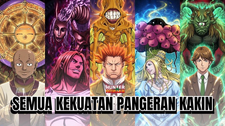 Semua Kekuatan 14 Pangeran Kakin Di Perang Suksesi‼️