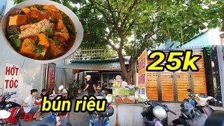 Thưởng thức Bún Riêu Cua "Lộc Vừng" 25k cực rẻ mà lại ngon ngất ngây