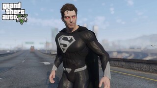 GTA 5 - Superman Rebirth (Black Suit)