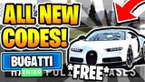 Roblox Vehicle Legends All New Codes! 2021 August