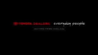 Toyota Dealers 2002 Ad Nz