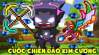 MINI GAME : CUỘC CHIẾN ĐÀO KIM CƯƠNG ** THỬ THÁCH NOOB TEAM CHẾ TẠO ĐỒ VIP SIÊU KHÓ TRONG MINI WORLD