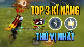 Top 3 Kĩ Năng Thú Vị Nhất Game Free Fire