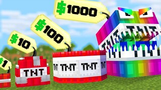 Minecraft แต่ฉันสามารถซื้อ Custom TNT ได้