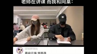 没关系，体育课的我已经出现在食堂了😇😍