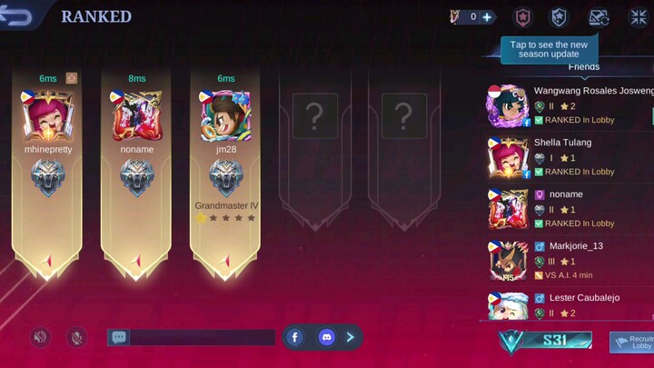 Mobile Legends Bang bang game play 2024