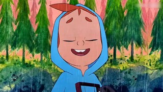 In a world where it rains every day, the little girl is very afraid of water!