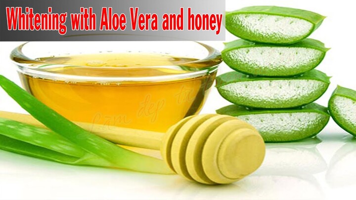 Whitening with Aloe Vera and honey, Effective immediately #45