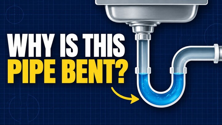 Why Is the Pipe Under Your Sink Bent?