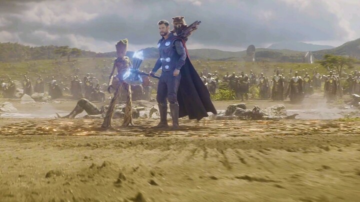 【4K】"Thanos, keluar dan mati!!"