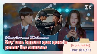 [Highlights] Soy una basura que quería poner los cuernos | #EntretenimientoKoreano|True Beauty EP4