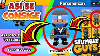 🥷 ASÍ se RECLAMA la SKIN de NINJA PIXEL en STUMBLE GUYS ✅ #stumbleguys #stumble | ERCASTY