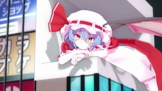 [MMD Oriental] Remilia besar muncul di Shinjuku!