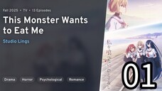 EP 01 Watashi wo Tabetai, Hitodenashi | This Monster Wants to Eat Me REUPLOAD