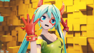 MMD ความพึงพอใจ (by kz / livetune) YYB DE MONSTAR Hatsune Miku