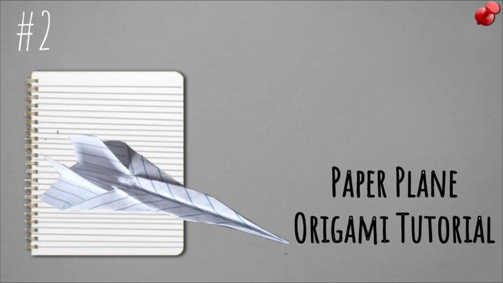 Paper Airplane Origami Tutorial 🛬
