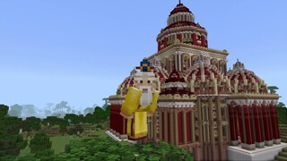 Minecraft / A Temple That Can Be Fully Exploded | TNT Temple By Odyssey Builds