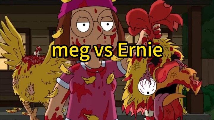 Meg’s combat power is astonishing, completely defeating Brother Chicken.