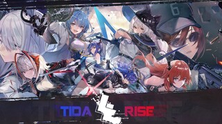 Demonstrasi mesin nyata dari "Tide Rising" dalam game pertarungan aksi "Arknights Showdown"